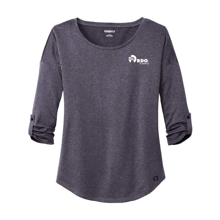 OGIO - Ladies Gravitate Scoop 3/4 Sleeve