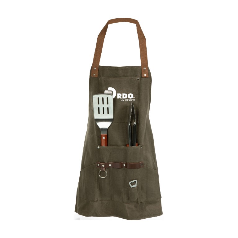 BBQ Apron with Tools & Bottle Opener