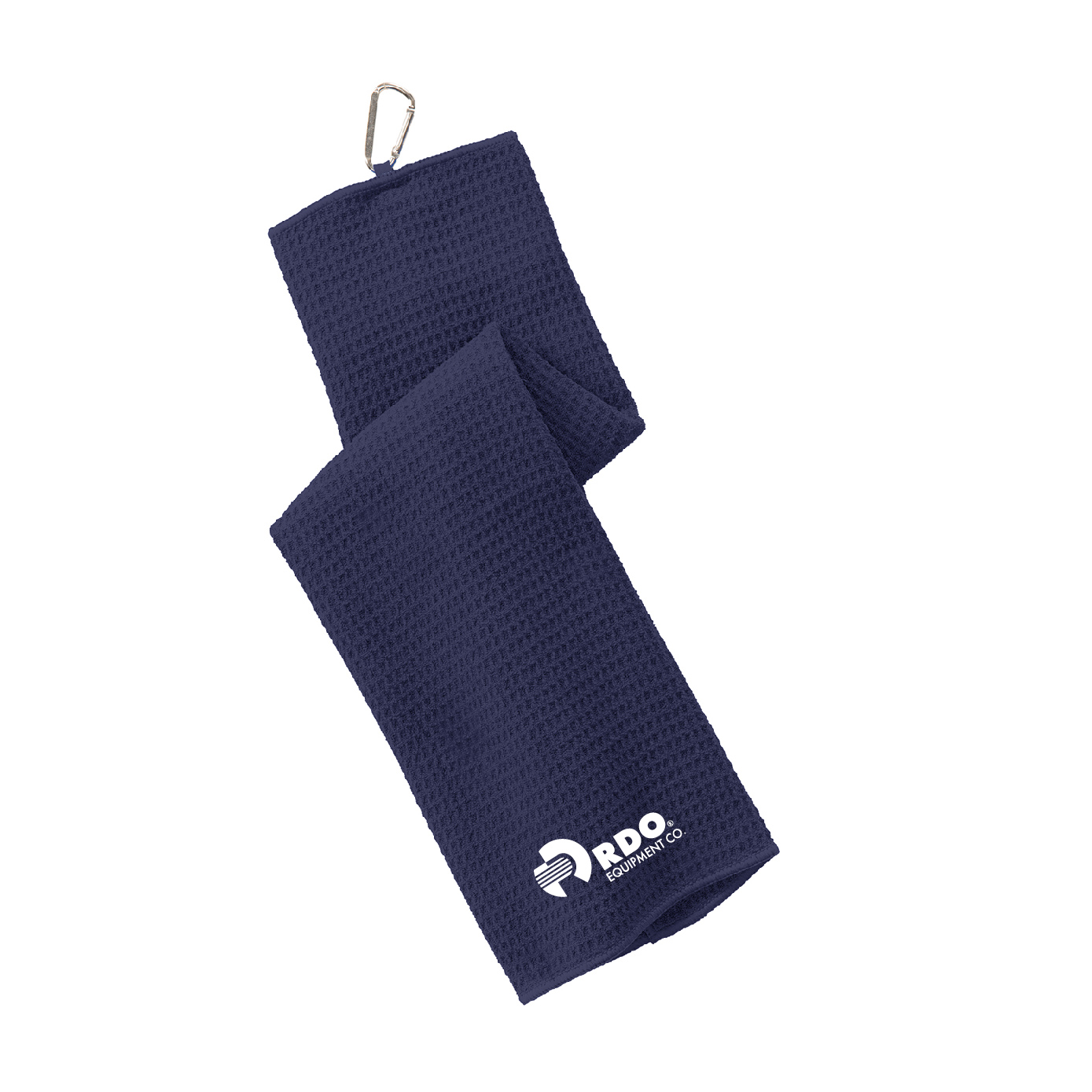 Waffle Microfiber Golf Towel w/ Carabiner