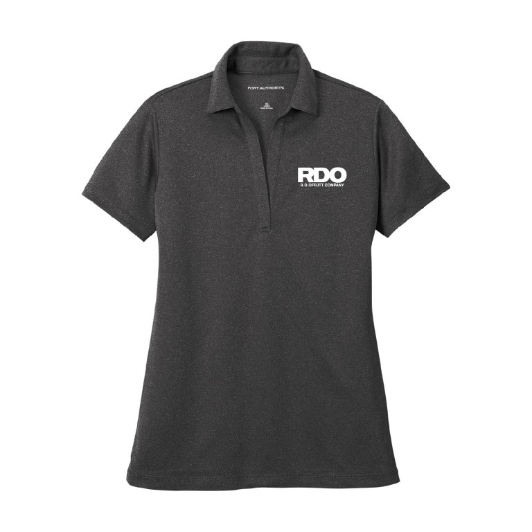 Port Authority Ladies Heathered Silk Touch Performance Polo