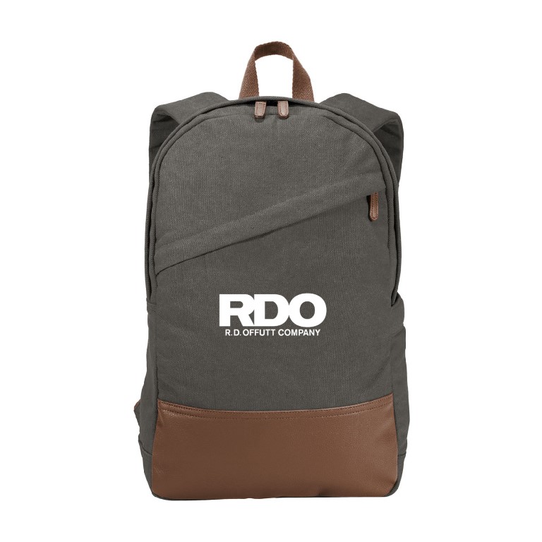 Port Authority Cotton Canvas Backpack