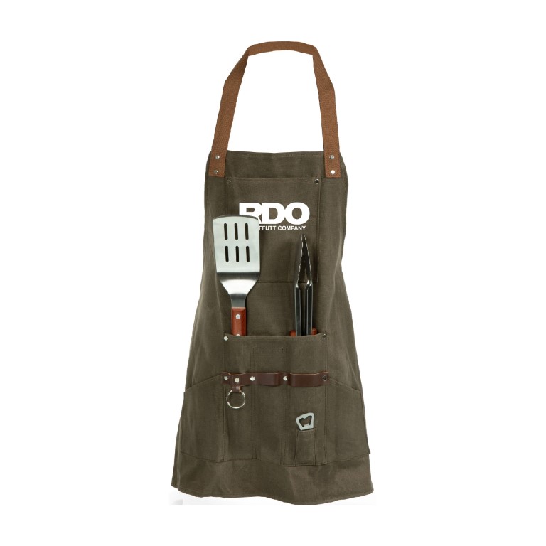 BBQ Apron with Tools & Bottle Opener