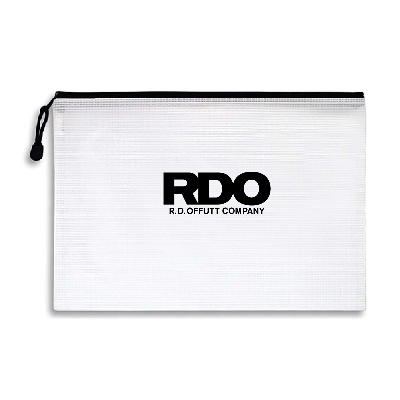 Letter Size Clear Document Pouch w/ Zipper