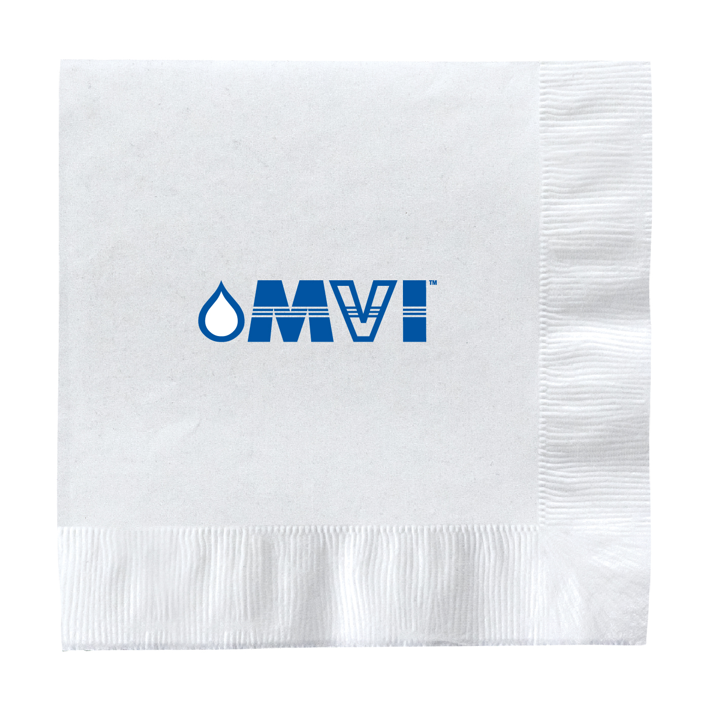 White Beverage Napkin