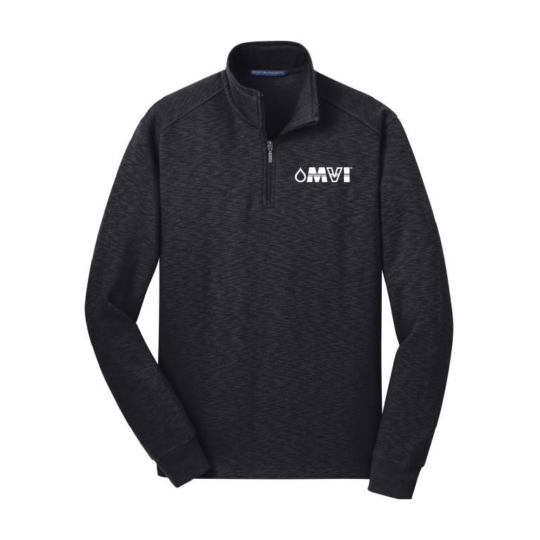 Port Authority Slub Fleece 1/4-Zip Pullover