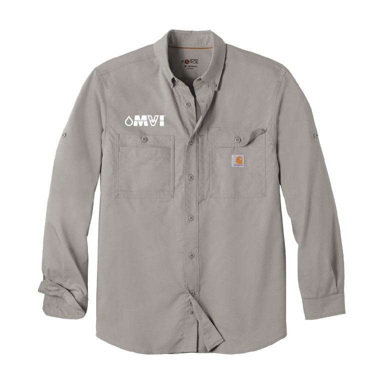 Carhartt Force Ridgefield Solid Long Sleeve Shirt