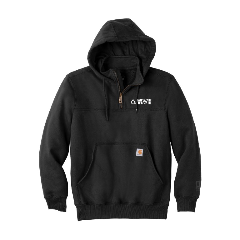 Carhartt Paxton Heavyweight Hooded Zip Mock Sweatshirt