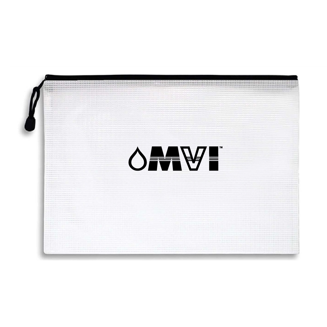 Letter Size Clear Document Pouch w/ Zipper