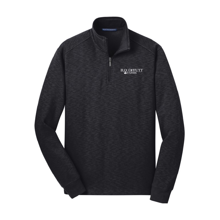 Port Authority Slub Fleece 1/4-Zip Pullover