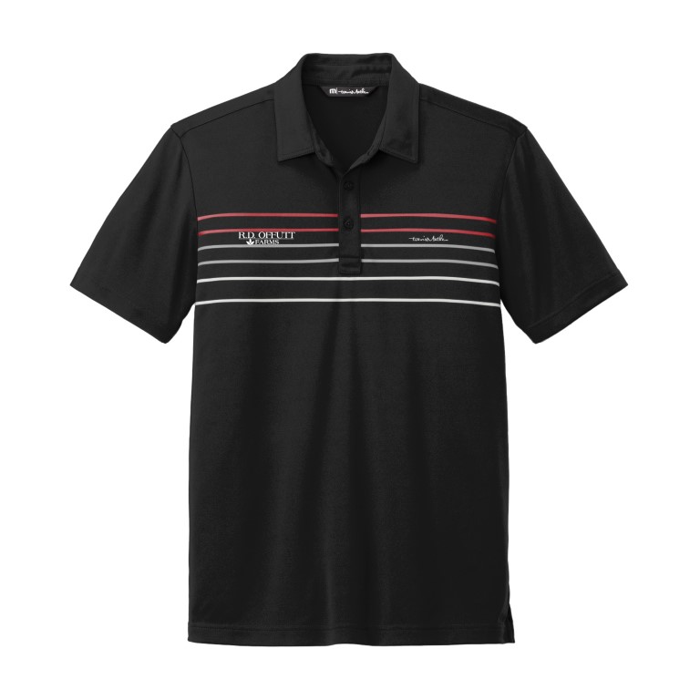 TravisMathew Coto Performance Chest Stripe Polo