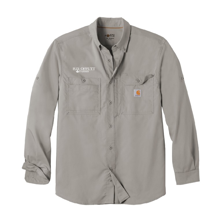 Carhartt Force Ridgefield Solid Long Sleeve Shirt