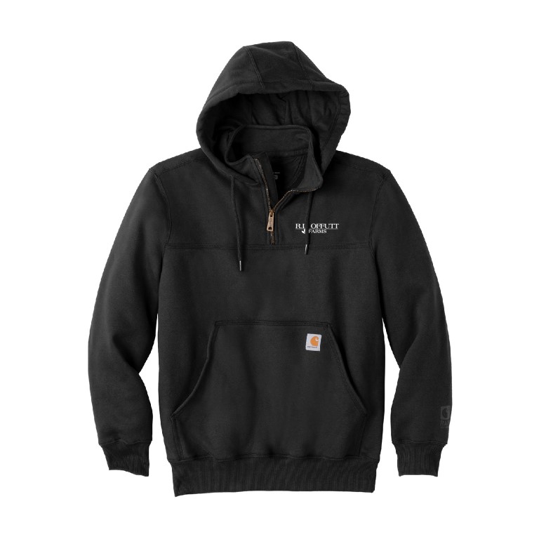 Carhartt Paxton Heavyweight Hooded Zip Mock Sweatshirt