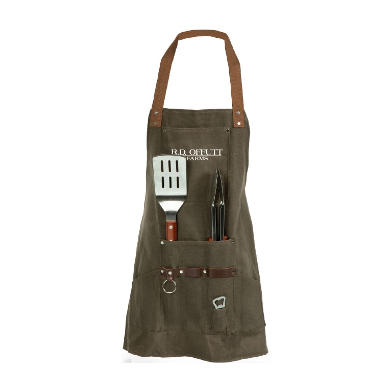 BBQ Apron with Tools & Bottle Opener