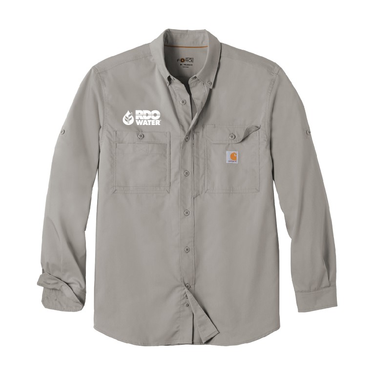 Carhartt Force Ridgefield Solid Long Sleeve Shirt