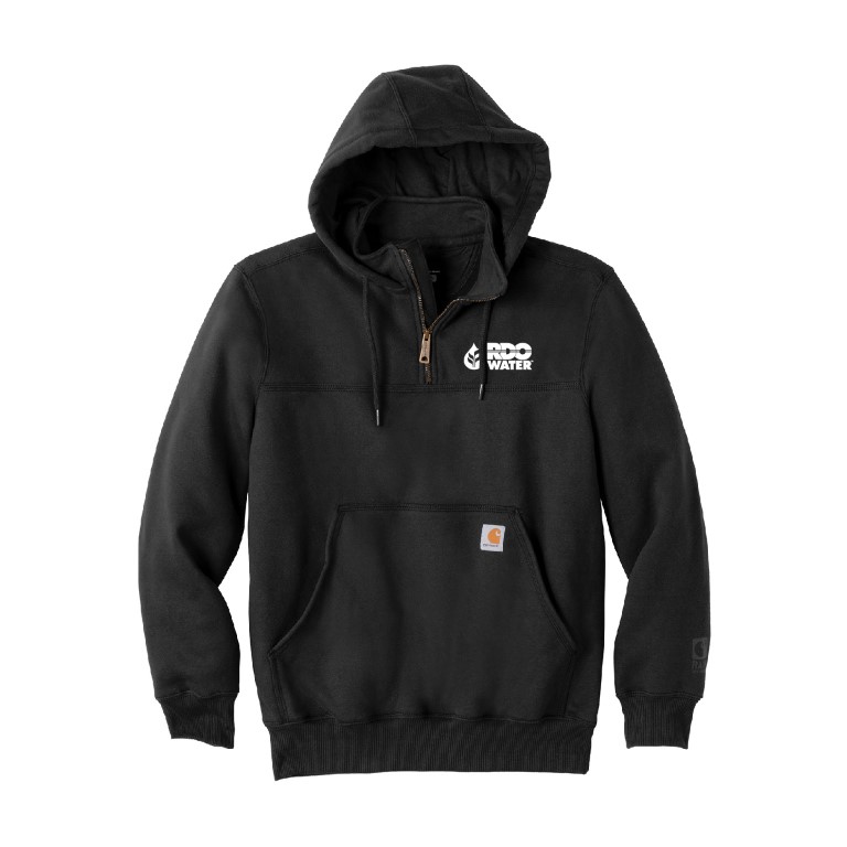 Carhartt Paxton Heavyweight Hooded Zip Mock Sweatshirt