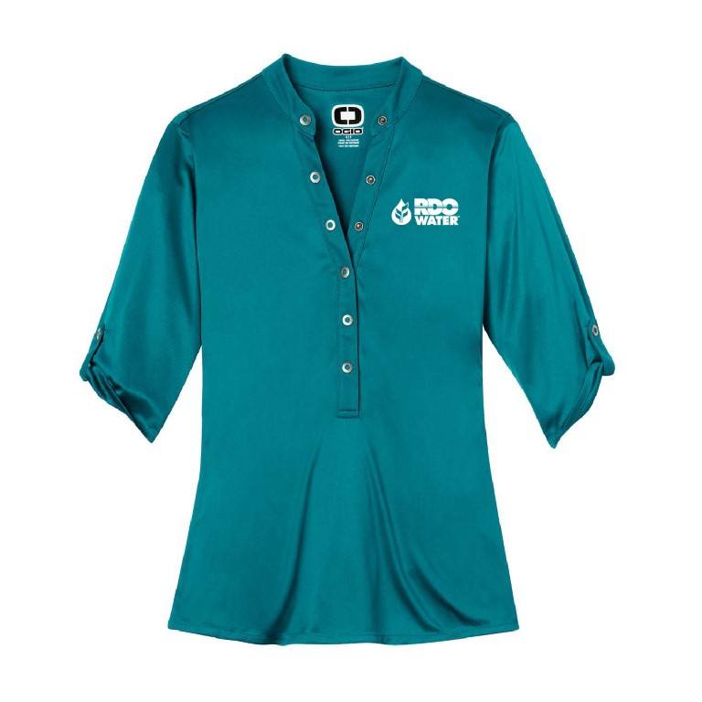 OGIO Ladies Crush Henley