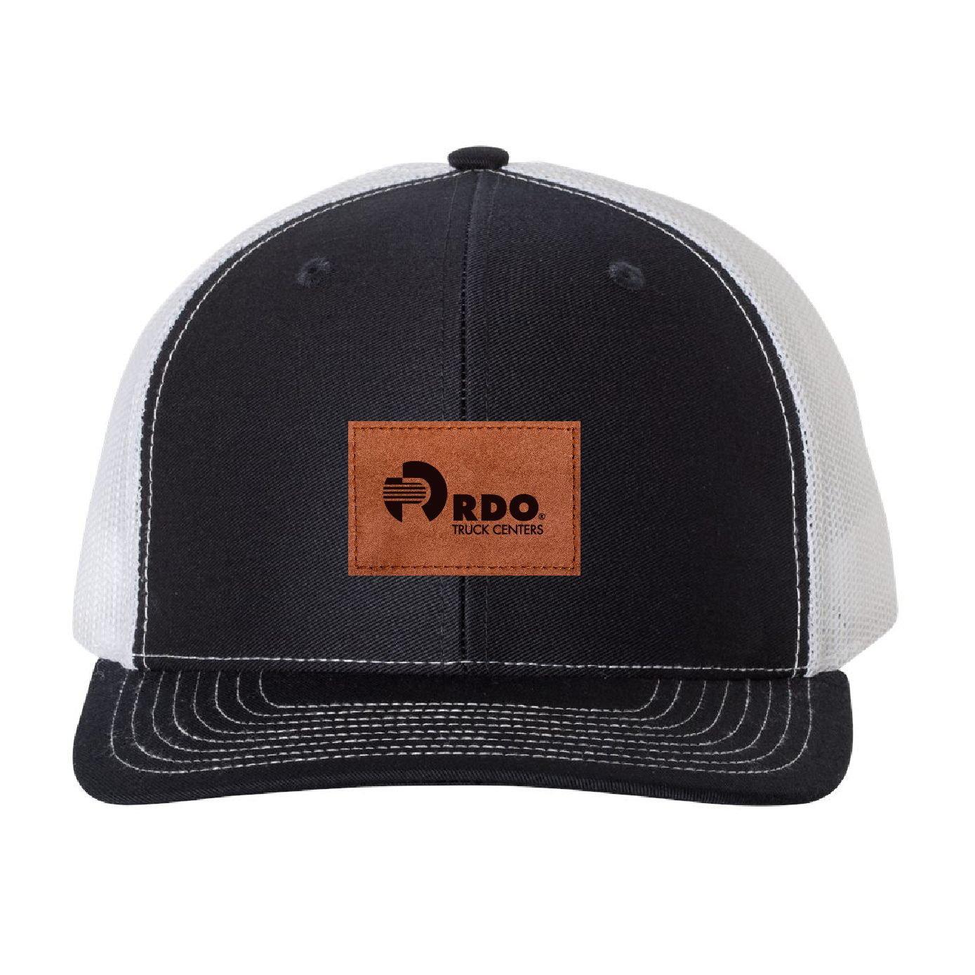 Richardson Snapback Trucker Cap w/ Leather Patch